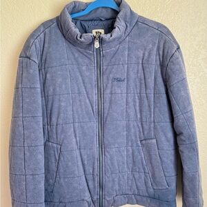 Stylish Blue Bomber Jacket